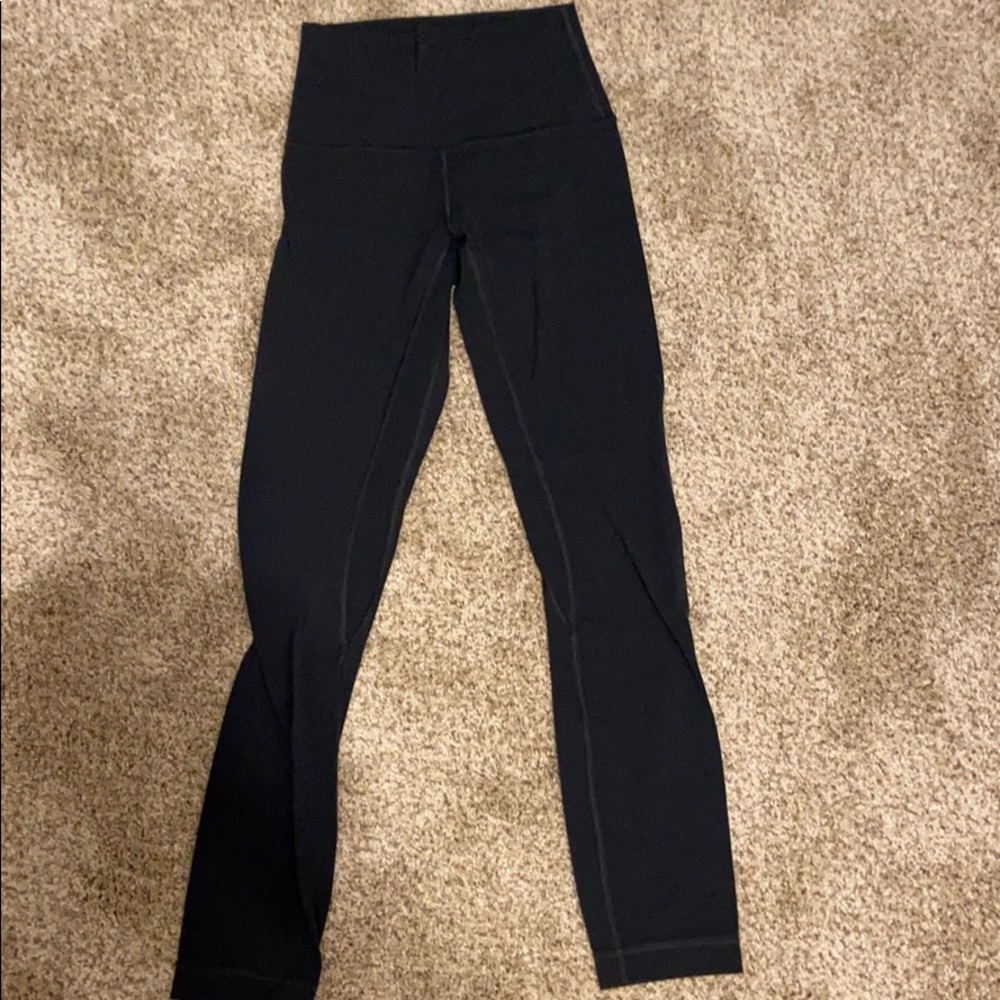 Size 4 align pants (7/8) dark Gray- lululemon